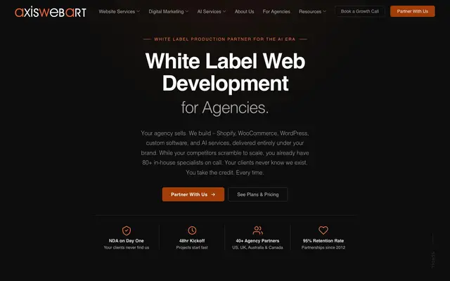 Axis Web Art Pvt Ltd website