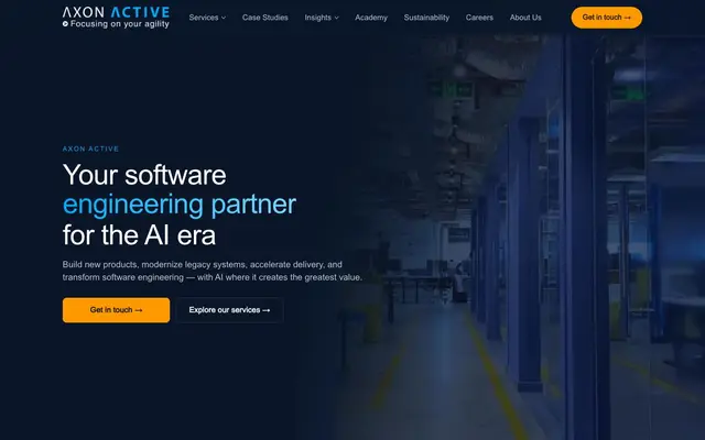 Axon Active website