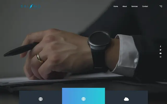 Baleno website