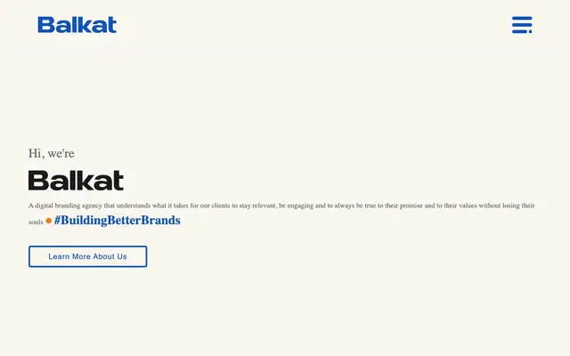Balkat Communication website