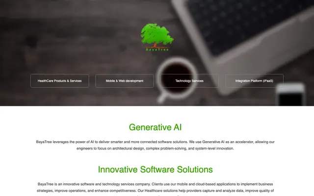 BayaTree Infocom website