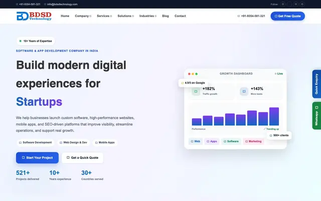BDSD Technology website