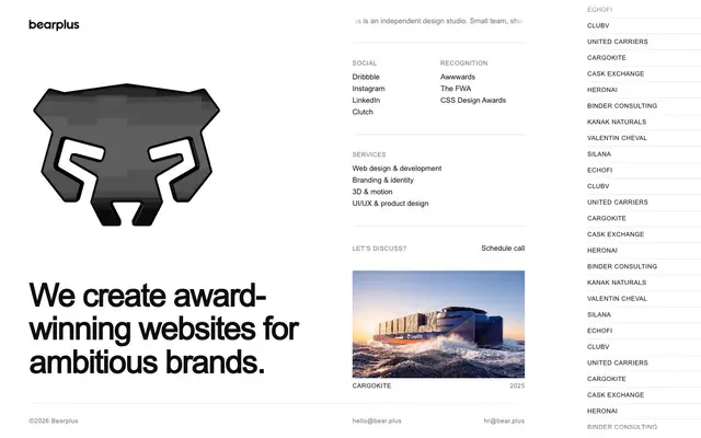 Panic Bear (Bearplus) website