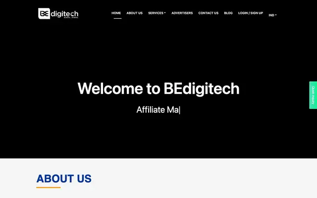 BEdigitech website