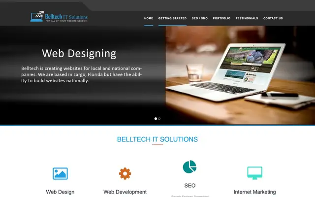 Belltech IT SOLUTIONS website