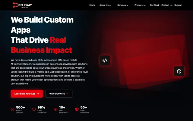 Bellway Infotech website