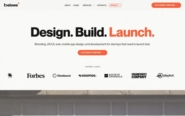 Boris Belov | Belowe Design | Branding & Web Design website