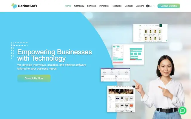 Berkatsoft website