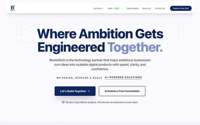 BestlaTech website