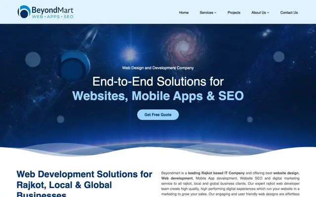Beyondmart website