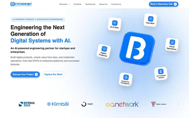 Beyond Root Technologies Services Pvt. Ltd. website