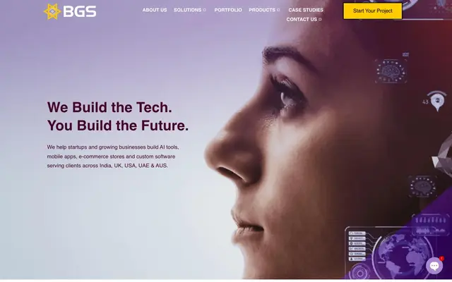 BigEye Global Solutions Pvt Ltd website