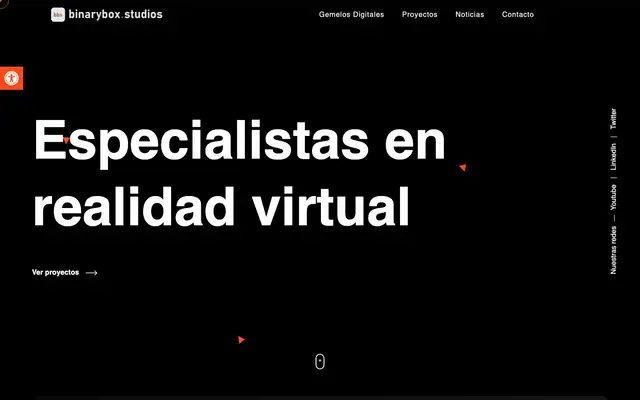 Binarybox Studios website