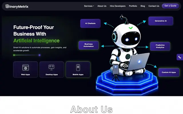 BinaryMetrix website
