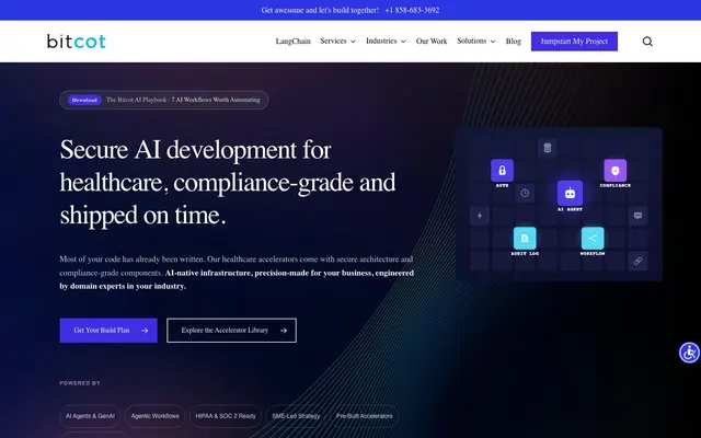 BitCot Technologies Pvt Ltd website