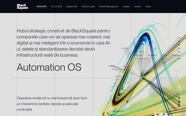Blacksquare Romania website
