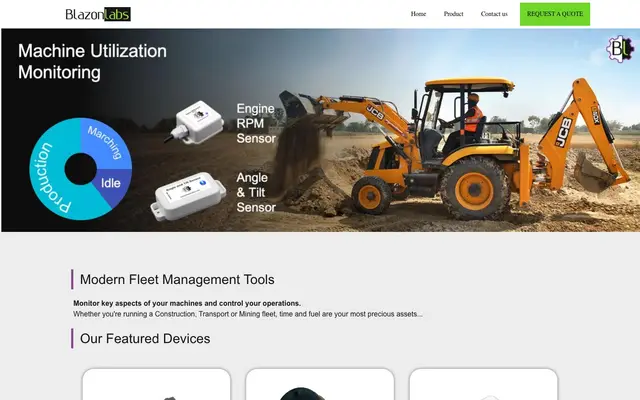 Blazon Labs Itech Pvt. Ltd website