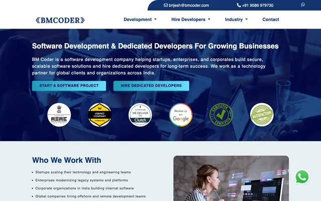 BM Coder website