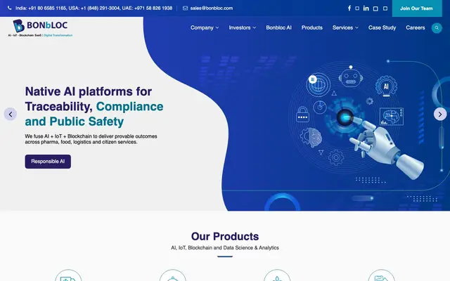 BONbLOC Technologies Limited website