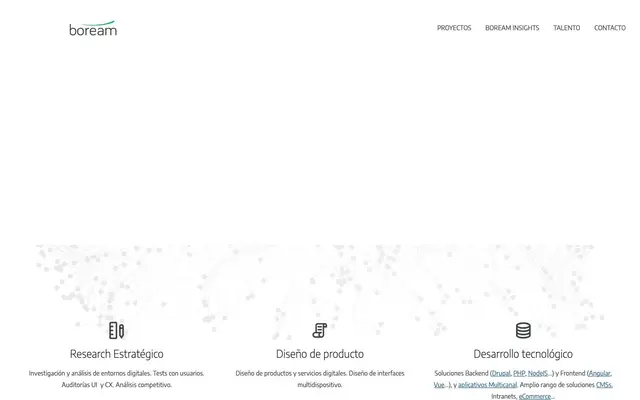 Boream Digital website