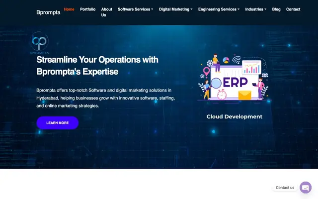 Bprompta Private Limited website