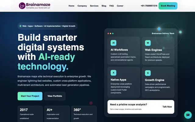 Brainamaze website