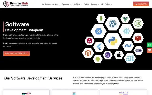 BrainerHub website