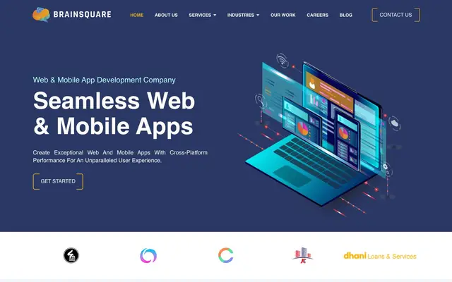BrainSquare Technologies website