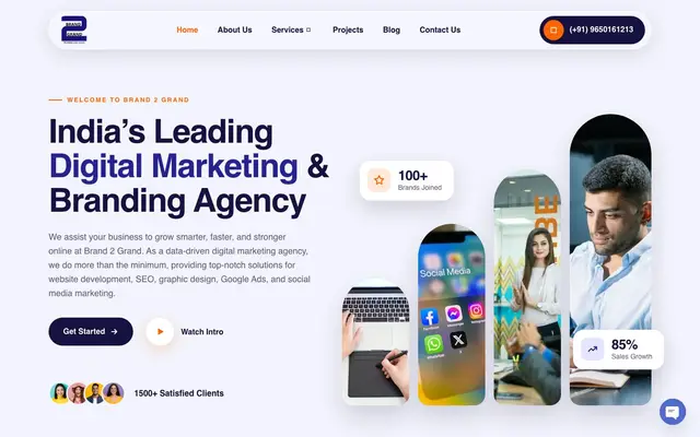 Brand 2 Grand Promotions Pvt Ltd website