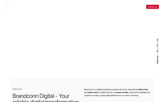 Brandconn Digital Pvt Ltd website