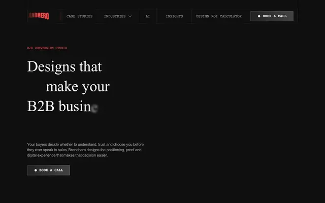Brandhero Creative website
