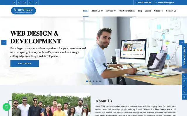Brandhype website