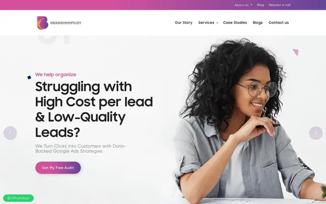 Branding Pilot website