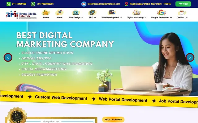 Brand Media Infotech - 𝙱𝚎𝚜𝚝 𝙳𝚒𝚐𝚒𝚝𝚊𝚕 𝙼𝚊𝚛𝚔𝚎𝚝𝚒𝚗𝚐 𝚂𝙴𝙾 𝙲𝚘𝚖𝚙𝚊𝚗𝚢 𝚒𝚗 𝙳𝚎𝚕𝚑𝚒 website