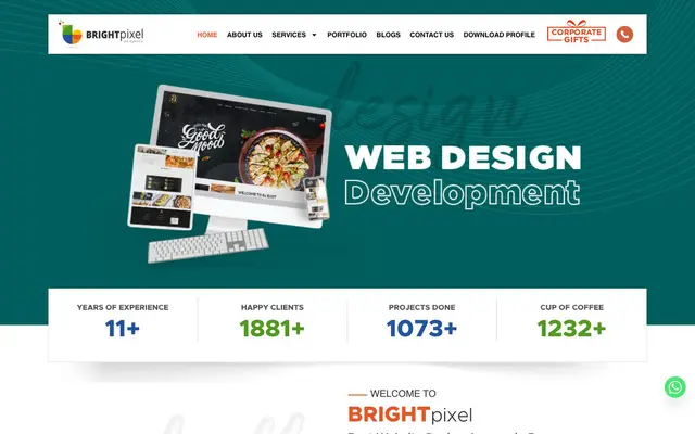 Bright Pixel website