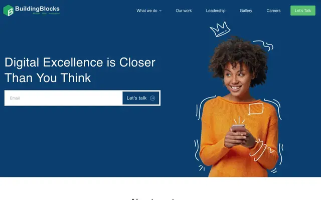 BuildingBlocks Software services Pvt. Ltd website