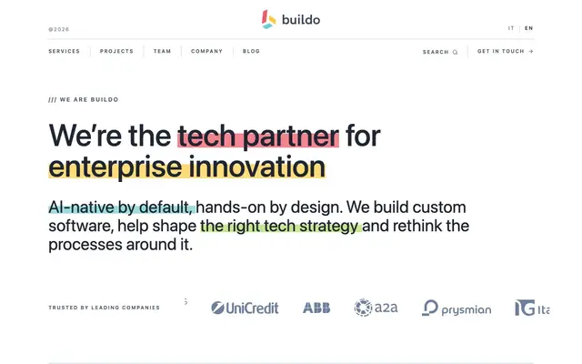 Buildo website