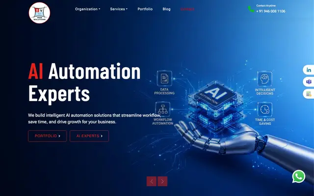 BVM Web Solutions Pvt. Ltd website