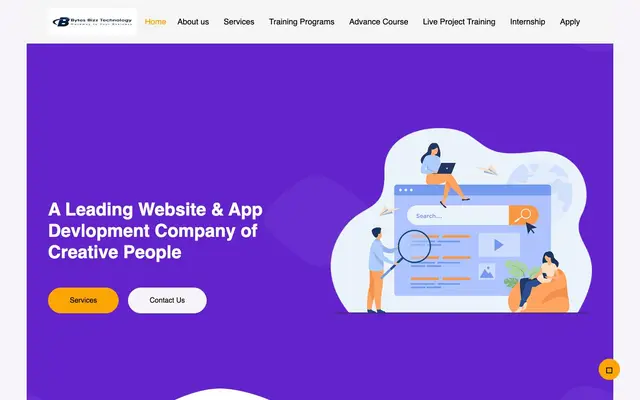 Bytesbizz Technology LLP website