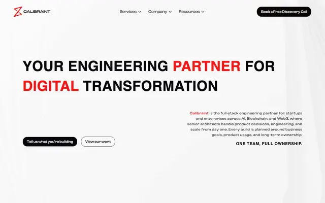 Calibraint website