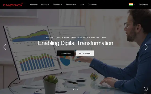CAMSDATA Technologies India Pvt. Ltd. website