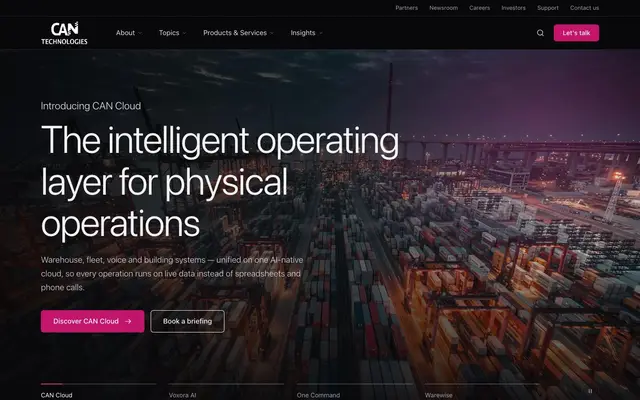 CAN Technologies website