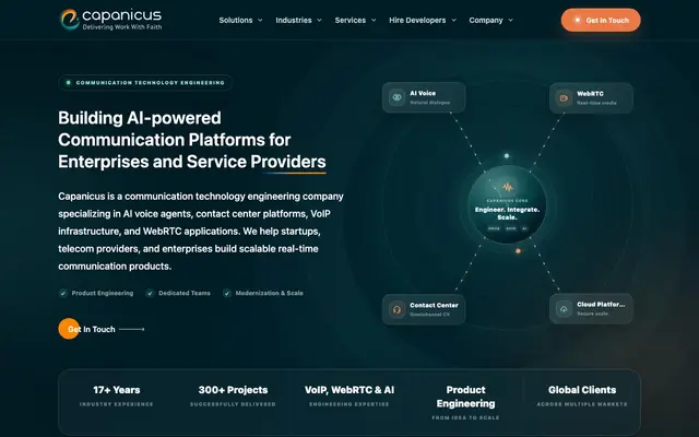 Capanicus website