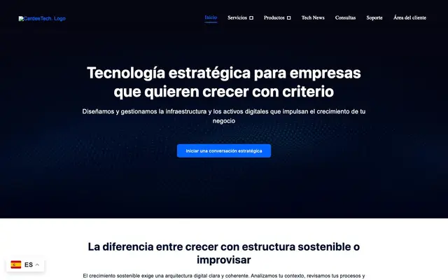Cardee Technologies, SL. website