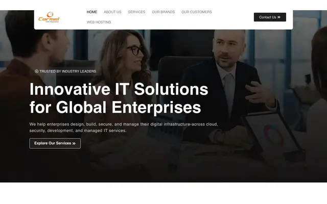 Carmel Info Systems Pvt. Ltd. website