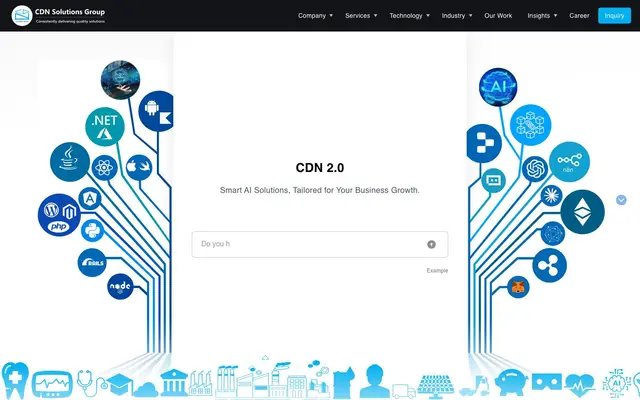 CDN Solutions Group website