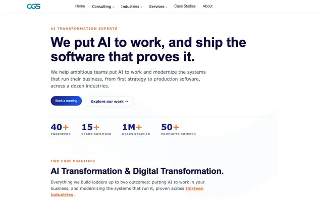 Ceegees Software Solutions Pvt Ltd website