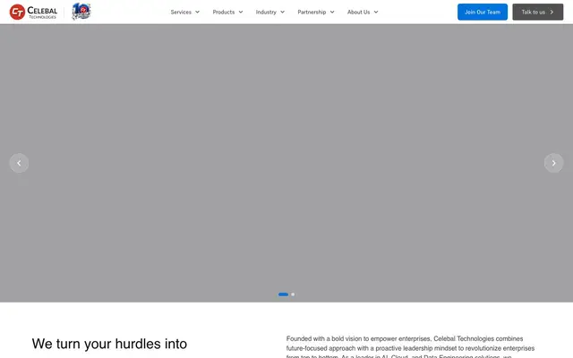 Celebal Technologies Private limited website