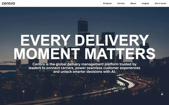 Centiro Solutions Pvt Ltd website