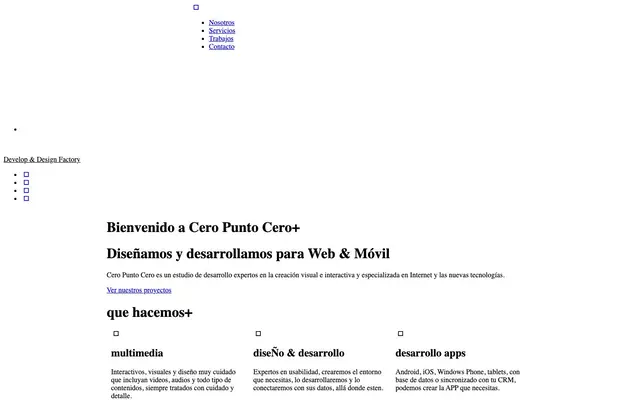 Ceropuntocero website
